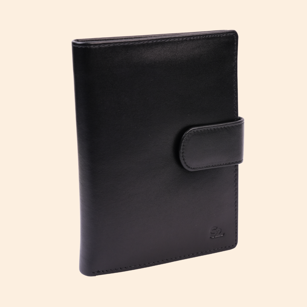 Smart Black Passport Cover