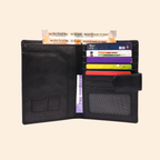 Smart Black Passport Cover