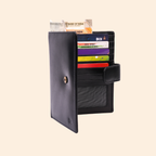 Smart Black Passport Cover
