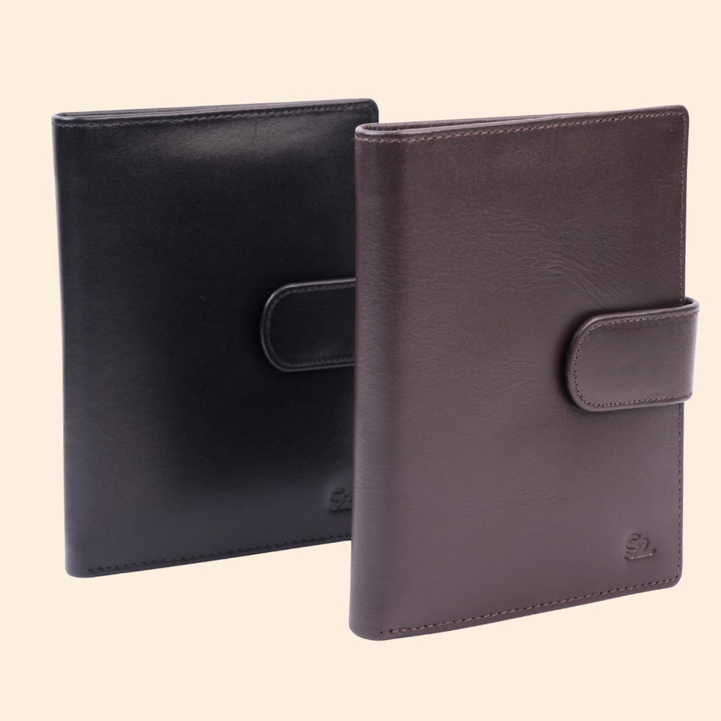 Smart Black Passport Cover