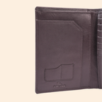 Smart Dark Brown Passport Cover