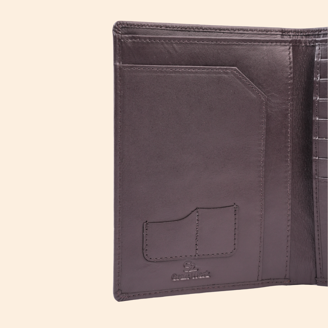 Smart Dark Brown Passport Cover