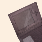 Rich Dark Brown Leather Passport Cover