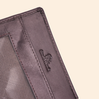 Rich Dark Brown Leather Passport Cover