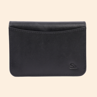 Leather Classic Black Card Holder