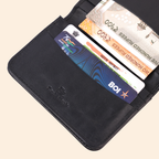 Leather Classic Black Card Holder