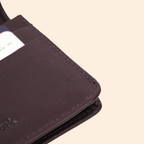 Leather Dark Brown Card Holder