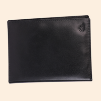 Minimal Classic Black Passport Cover