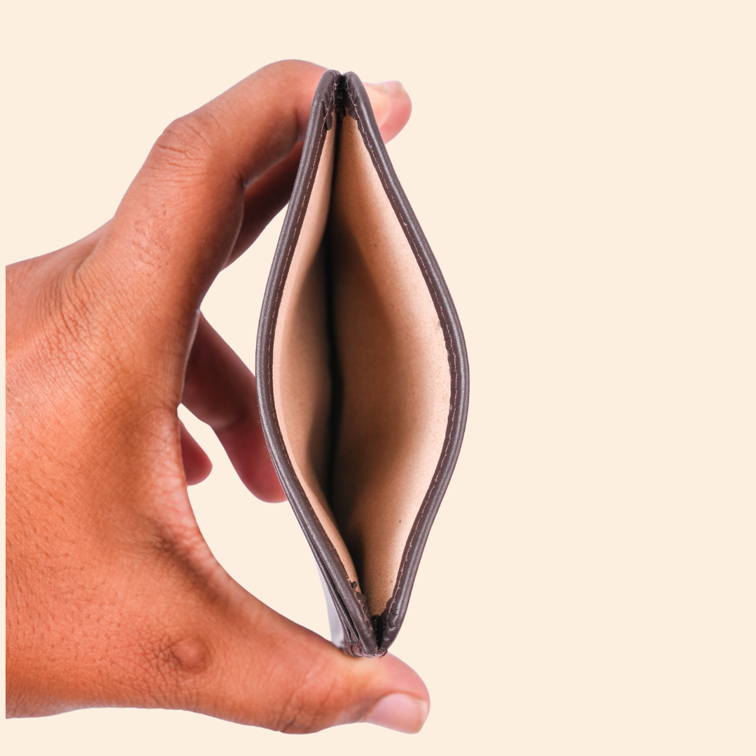 Leather Dark Brown Card Holder