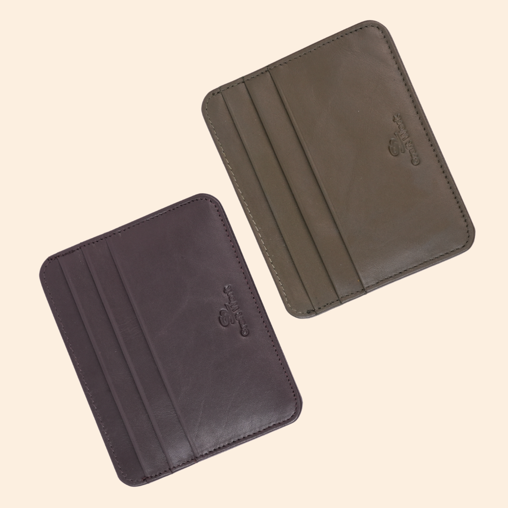 Leather Dark Brown Card Holder