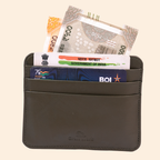 Leather Green Card Holder