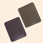 Leather Green Card Holder