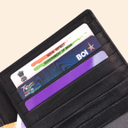 Minimal Classic Black Passport Cover