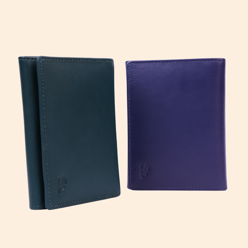 Green Premium Leather Card Holder