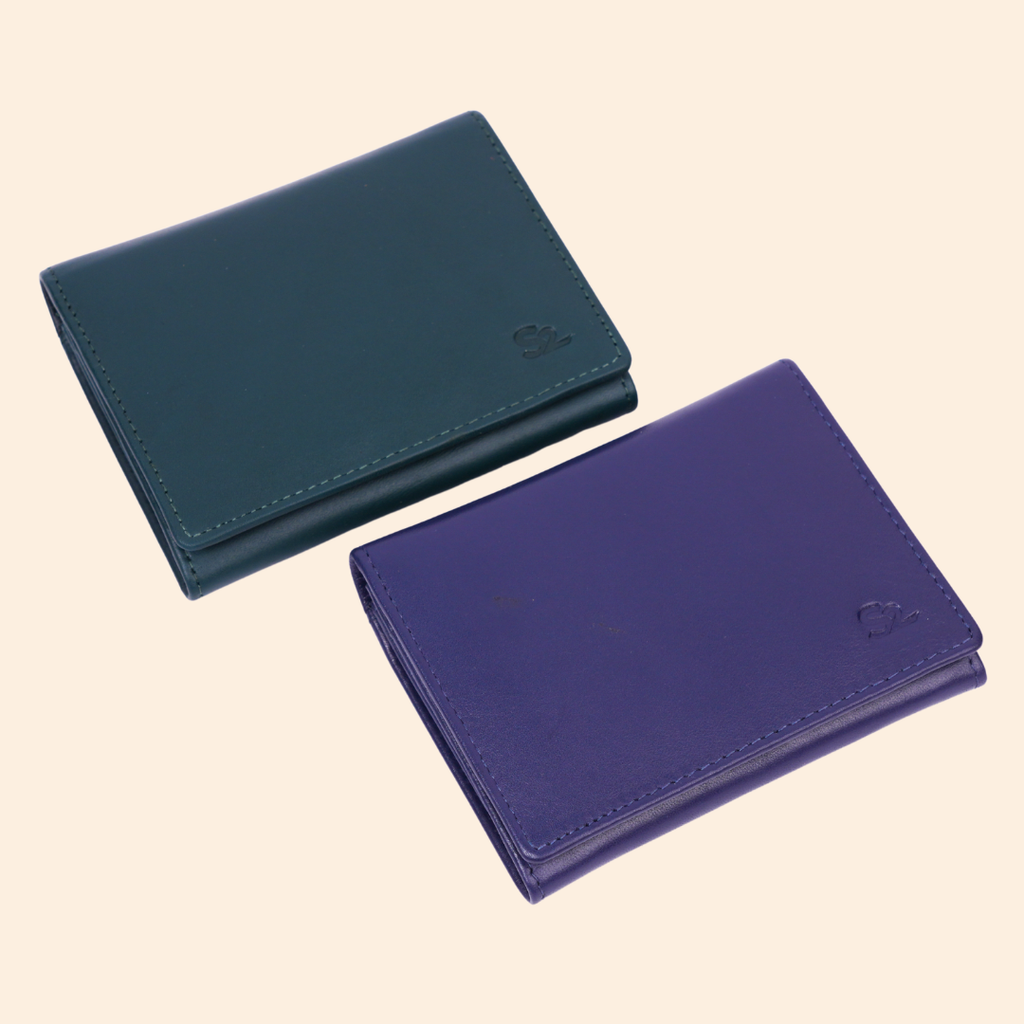 Green Premium Leather Card Holder