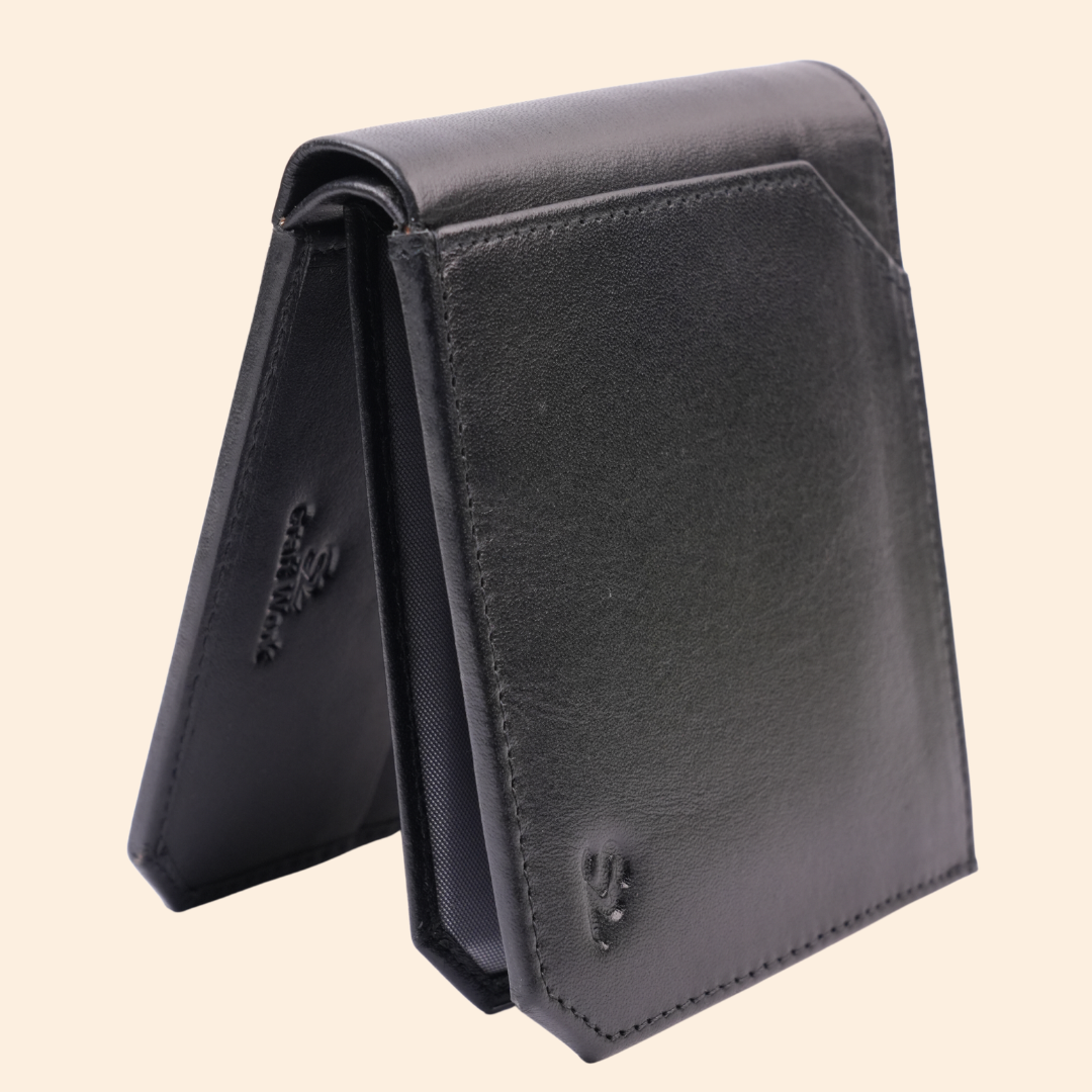Rich Black Leather Wallet