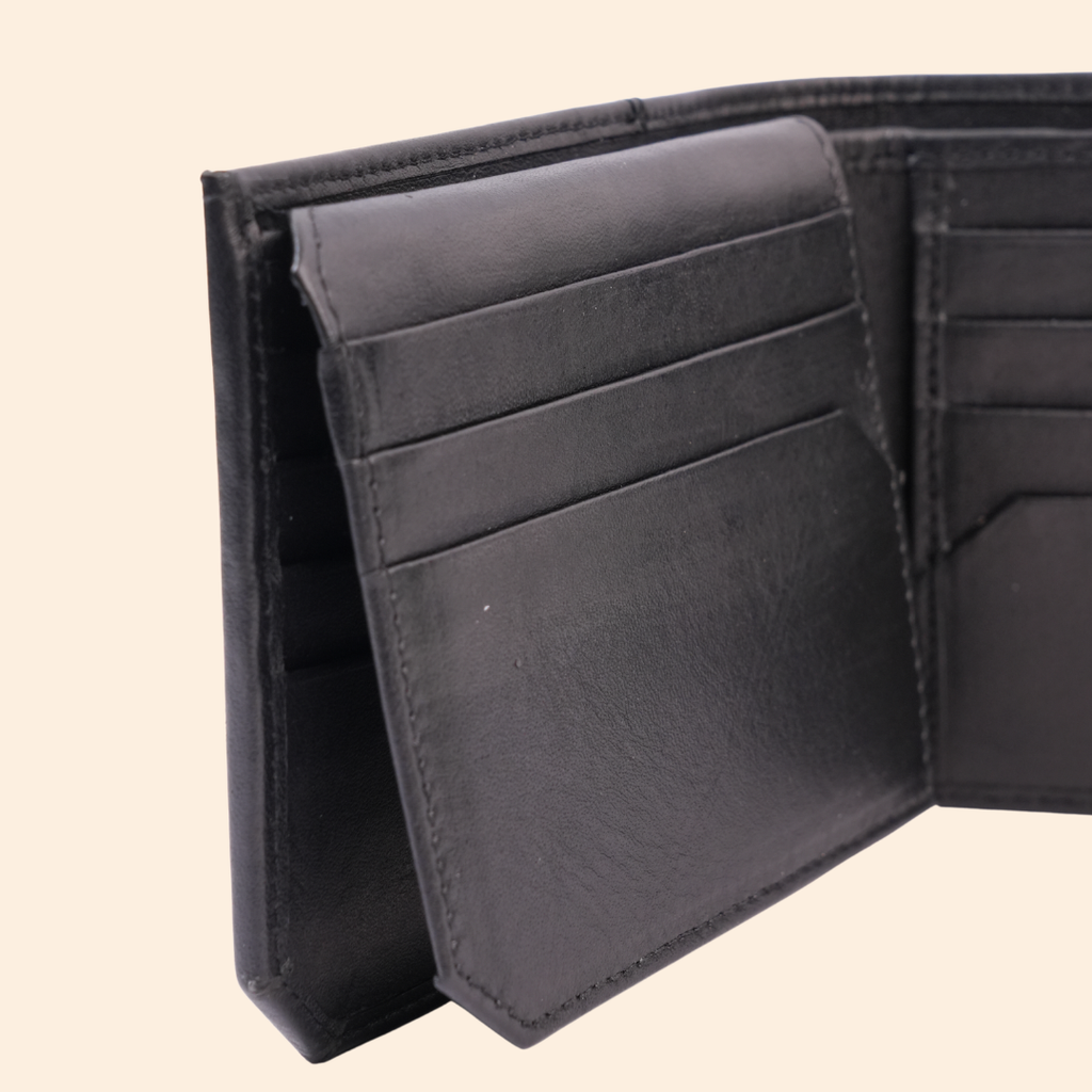 Rich Black Leather Wallet