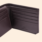 Rich Dark Brown Leather Wallet