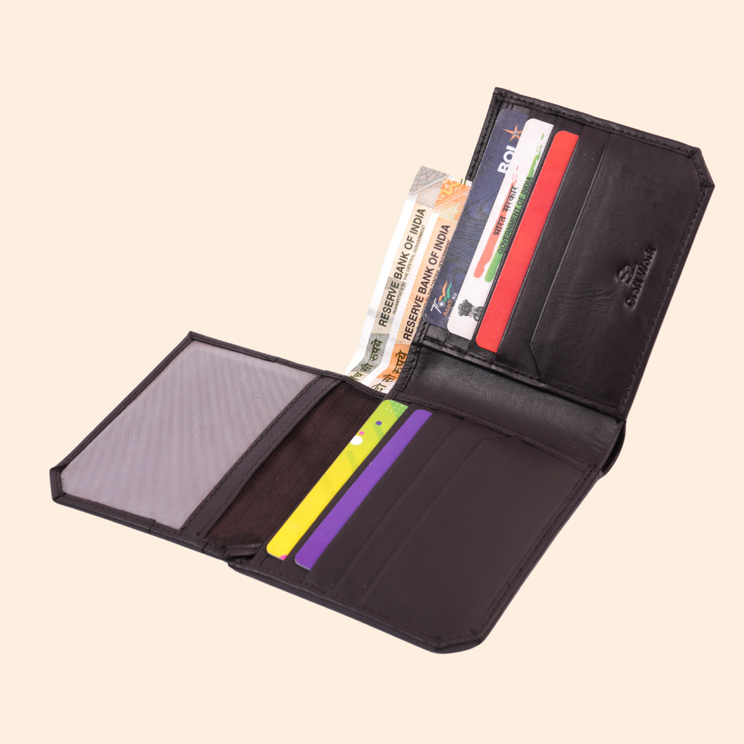 Rich Dark Brown Leather Wallet