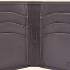 Premium Leather Wallet with Coin Pocket & ID Window for Men | Coffee Brown