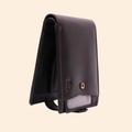 Brown Men's Leather Money Clip Wallet | Minimalist Front Pocket Wallet