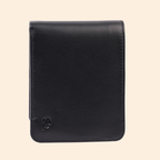 Premium Genuine Leather Bifold Wallet for Men | Black | Coin Pocket Wallet