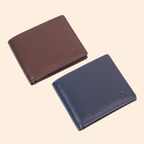S2 Leather Premium Navy Blue Wallet