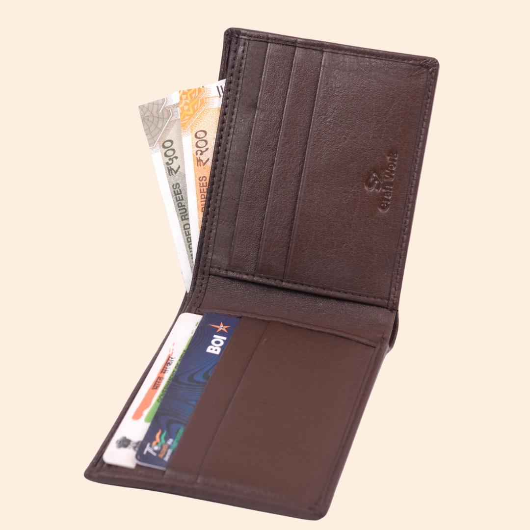 S2 Leather Premium Brown Wallet