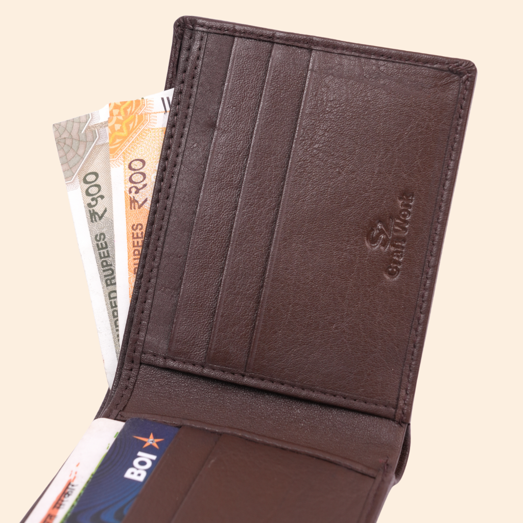 S2 Leather Premium Brown Wallet