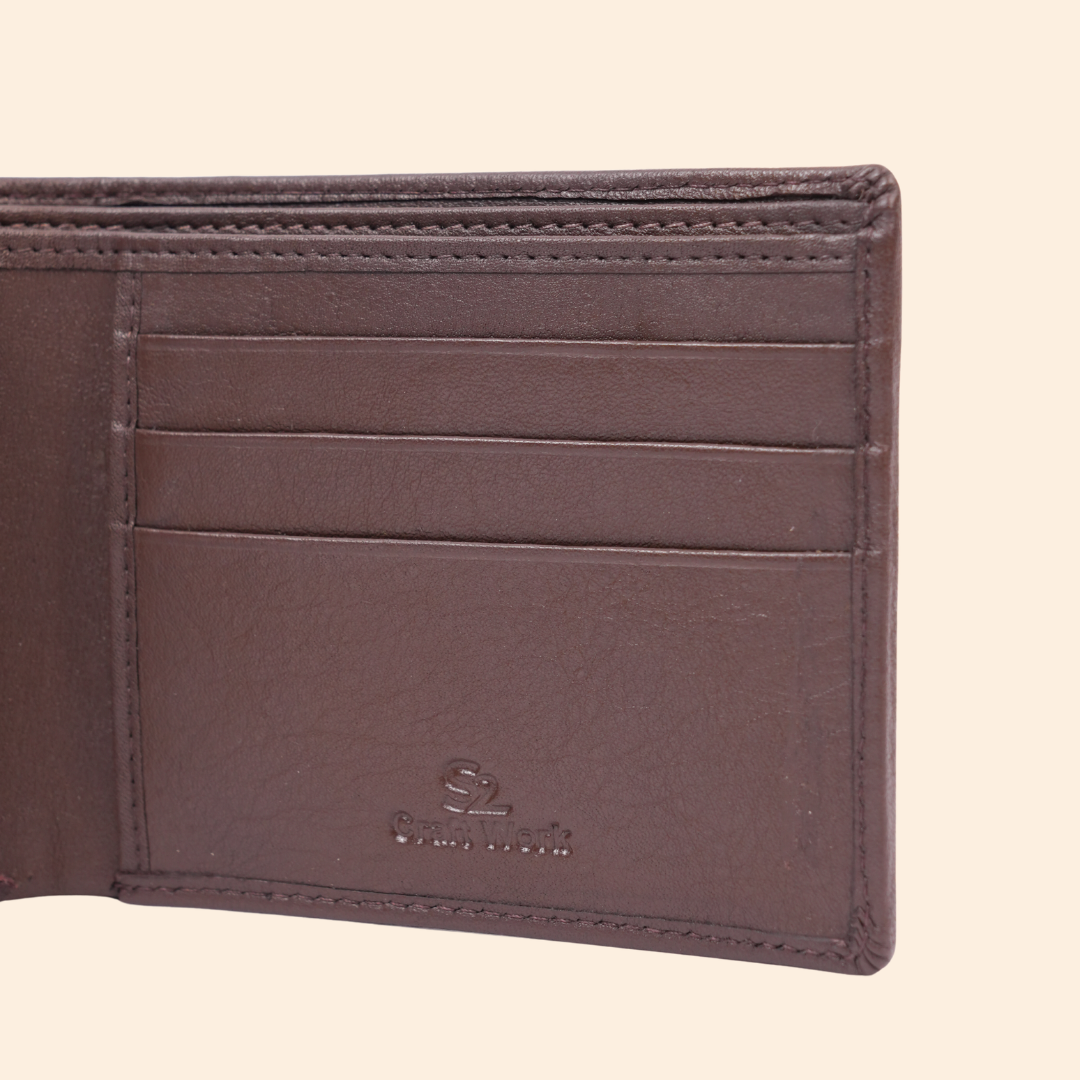 S2 Leather Premium Brown Wallet