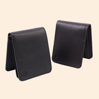 Dark Brown Leather Bifold Wallet for Men | Multi-Compartment Wallet