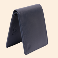 S2 Leather Premium Navy Blue Wallet